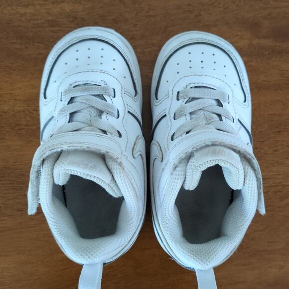 Nike Court Borough Low Shoes White infants toddler little kids size 7C - Picture 5 of 8